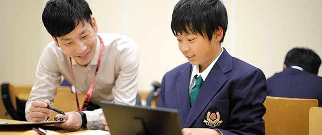 中学生コース：個別指導科の様子１