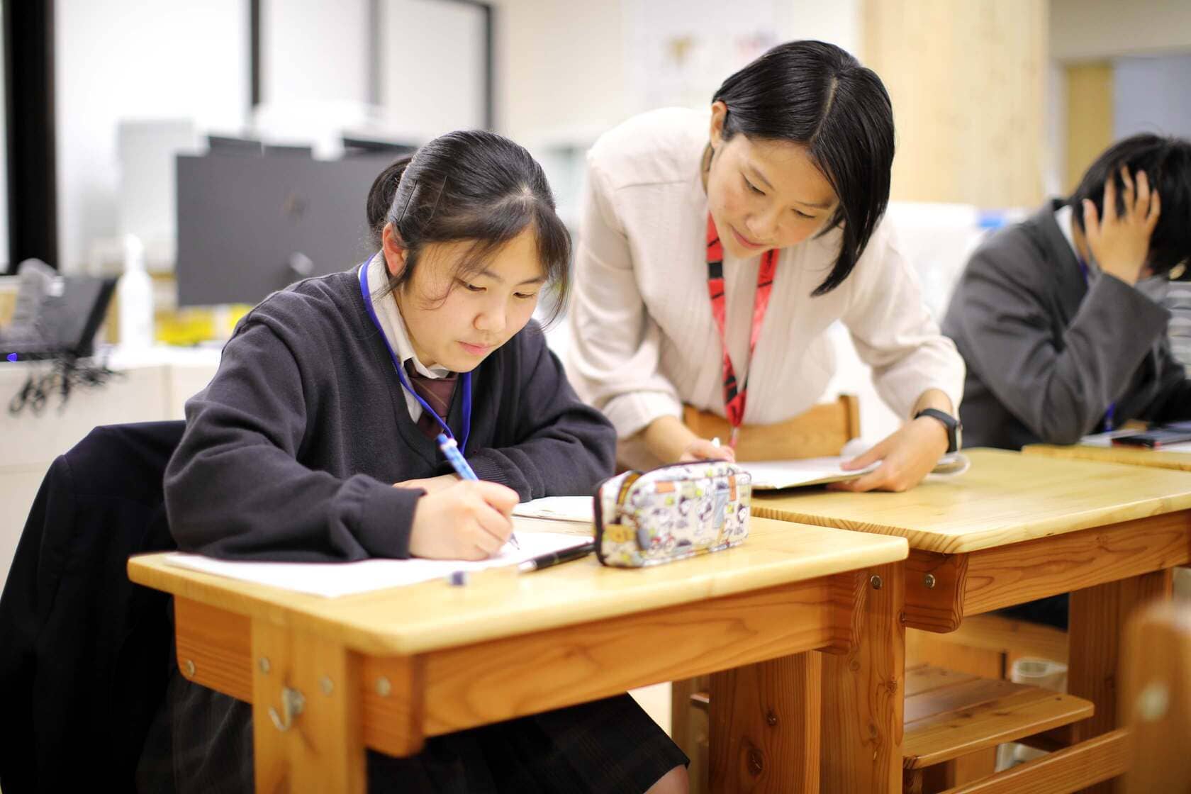 ナガシマ式個別学習コーチングの様子